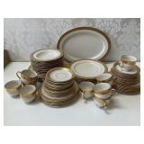 Lenox Westchester Ivory Gold & Porc. Service for