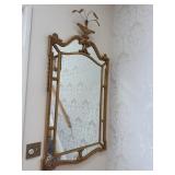 Neoclassical Gilded Wall Mirror w/ Urn Cresting