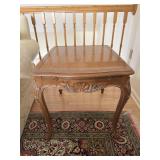 French Provincial Cherry Table w/ Writing Surface