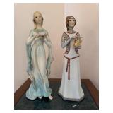 Cybis Eleanor & Guinevere Artist Proof Figures