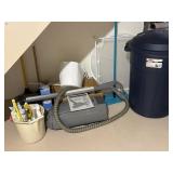 Electrolux Canister Vacuum & Rubbermaid Trashcan