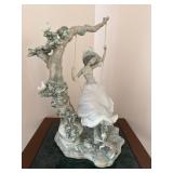 Lladro The Swing Porcelain Figurine 1297