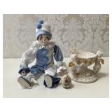 Gift of Innocence Porc: Clown, Doll & Cherub
