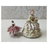 Irish Dresden & Muller-Volkstedt Lace Figurines