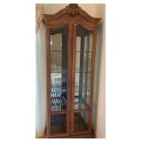 Century Furniture Chardeau Cherry Curio Cabinet