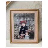 Pierre-Auguste Renoir Two Sisters Framed Print
