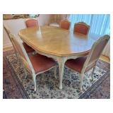 Century Furniture French Provincial Table & Chairs