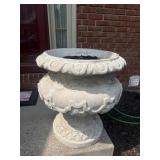 Cast Concrete Neoclassical Garden Urn & Planter