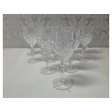 Set 12 Waterford Powerscourt Cut Crystal Goblets