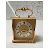 Bucherer Swiss Gilt Brass Quartz Carriage Clock