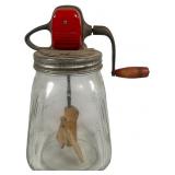 Standard Churn Company Glass Butter Churn