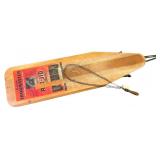 Sunbeam Rid-Jid Wooden Ironing Board & Rug Beater