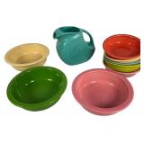 Homer Laughlin Fiesta Tableware, 9 Pc