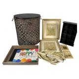 Cheri Blum Floral Decor & Storage Hamper