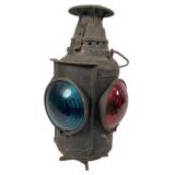 Dressel Four-Way Railroad Switch Lamp