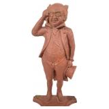 Cast Iron Benjamin Franklin Figural Doorstop