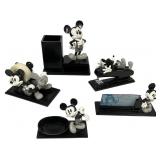 Disney Mickey Mouse Grayscale 5-Piece Desk Set