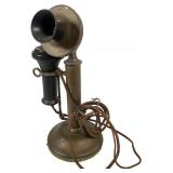 Western & Automatic Electric Candlestick Telephone