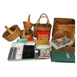 Woven Baskets Stationery Sets and Music Media