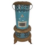 Perfection No. 630 Blue Enamel Oil Heater