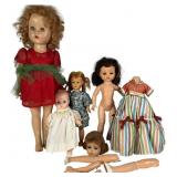 Vintage Effanbee, Bella, Ideal & Walker Dolls