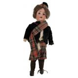 Theodor Recknagel Character Boy & Scottish Dress