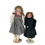 Two J.D. Kestner Dolls, Mold 154 & 174