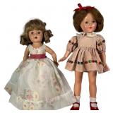 Effanbee Anne Shirley & Unmarked Mid-Century Compo