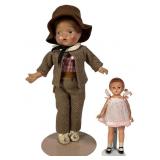 Effanbee Wee Patsy & 1940s Composition Boy Doll