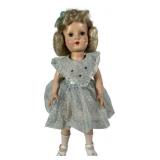Effanbee Honey Restrung Hard Plastic Girl Doll & O