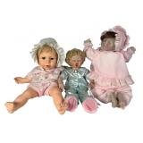 Three Goebel, Hasbro Turner & Lee Middleton Dolls