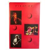 Three Original Rush Band Promotional and Retail Po
