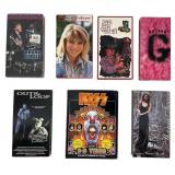 Music Memorabilia Including Seven VHS Videos
