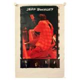 Jeff Buckley Promotional Poster and 1990s Tour T-S