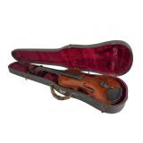 Violin with Three Bows & Hardshell Case