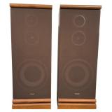Fisher Model STV-666 Three-Way Floor Speakers