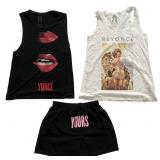 Trio of Beyoncé Official Music Apparel Items