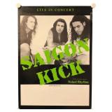A Collection of Saigon Kick Promos Shirts