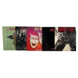 Five Motley Crue Studio Album Vinyl Records