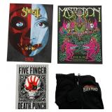 An Assortment of Heavy Metal Music Memorabilia