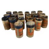 20 Edison Blue Amberol Cylinder Records