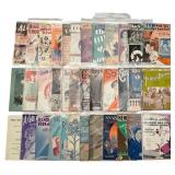36 Vintage Sheet Music 1910s-1930s