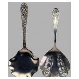 Two American Sterling Silver Serving Pieces