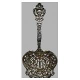 Gorham Sterling Silver Rococo-Style Pierced Scoop