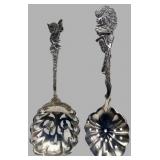 Two Watson and R. Hertz Sterling Silver Spoons