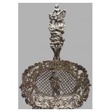 Antique Pierced 925 Silver Bon Bon Spoon