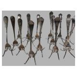16 Repurposed Rogers Silverplate Fork Easels