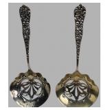 Pair of Gorham Buttercup Nut Spoons