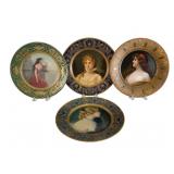 Four Meek Co. Dresden Art Lithograph Plates