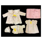 Vintage Infant Christening Wear and Le Sonier Set